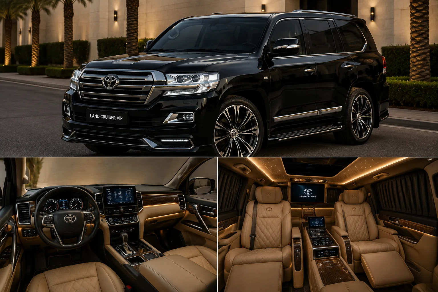 Toyota Land Cruiser VIP after modification