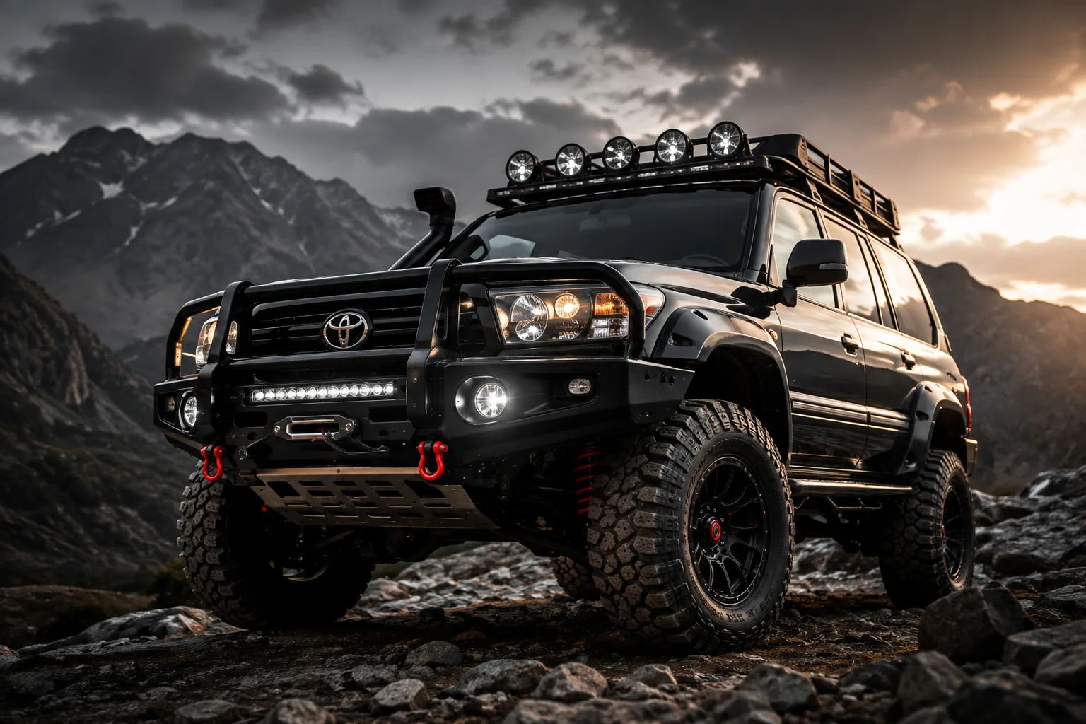 Modified 4x4 fleet ready for international operational use